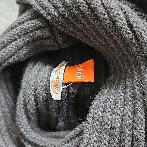 EUC Size Large Hugo Boss Orange Wool Sweater - Picture 3 of 12